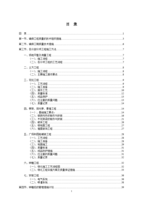 標(biāo)準(zhǔn)園林綠化工程施工組織設(shè)計(jì)方案范本